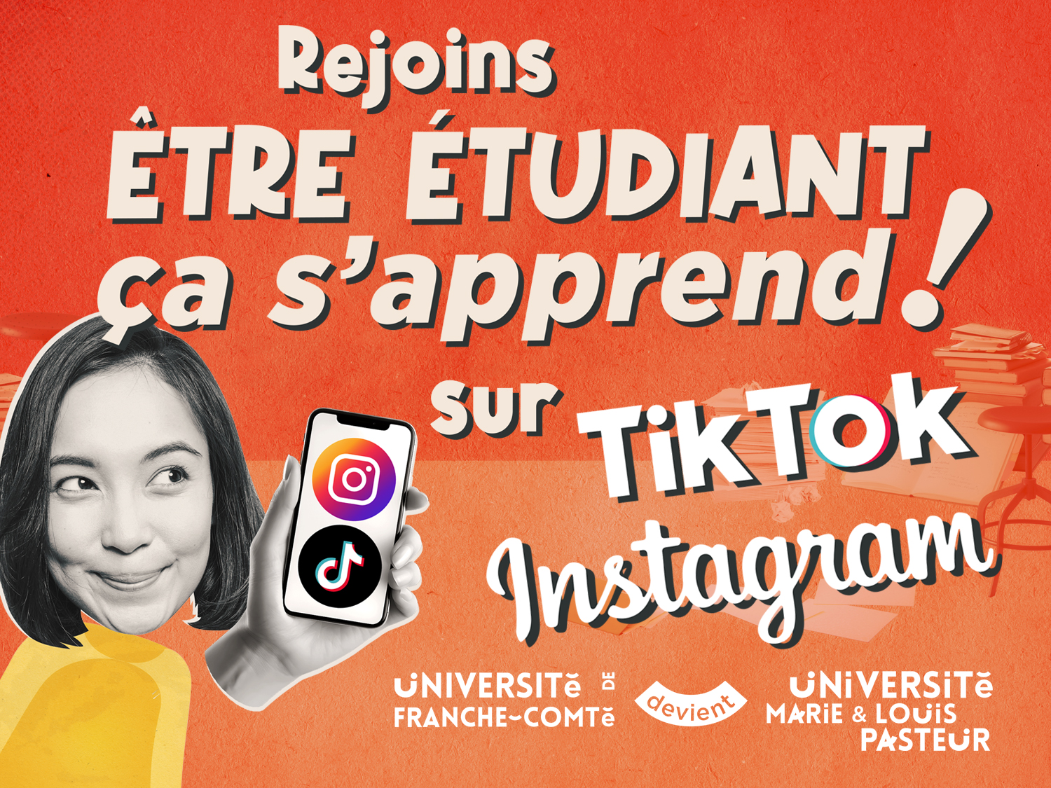 « Être étudiant, ça s’apprend ! » débarque sur TikTok et sur intagram