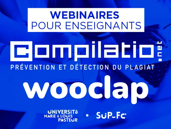 Webinaires Compilatio et Wooclap